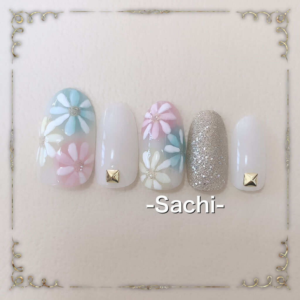 サンリオネイル/DAISO/マニキュアを使ったクチコミ（3枚目）