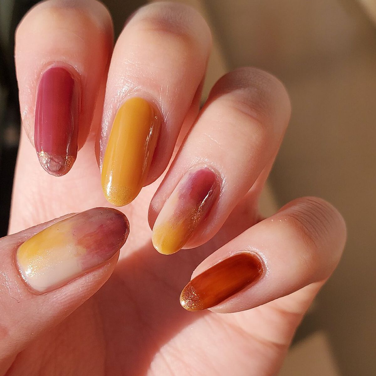 カラフルネイルズ/キャンメイク/マニキュアを使ったクチコミ（2枚目）