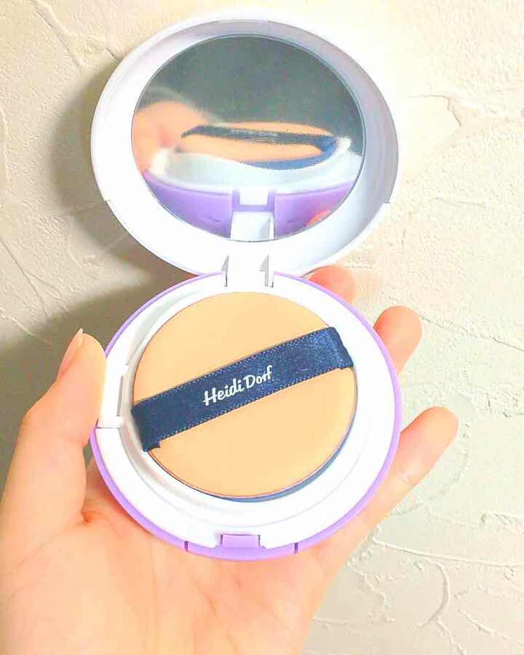 ミルキーカラークッション/ハイジドルフ/化粧下地を使ったクチコミ(2枚目)