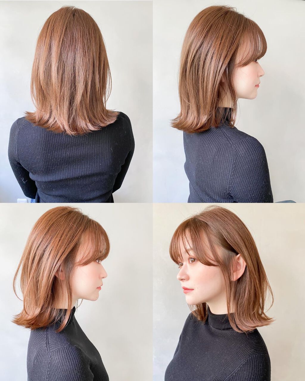 金子颯汰 on LIPS 「ボブでも長さがあって結べるボブが人気◎少し長めの肩上ボブ☺︎春..」(5枚目)