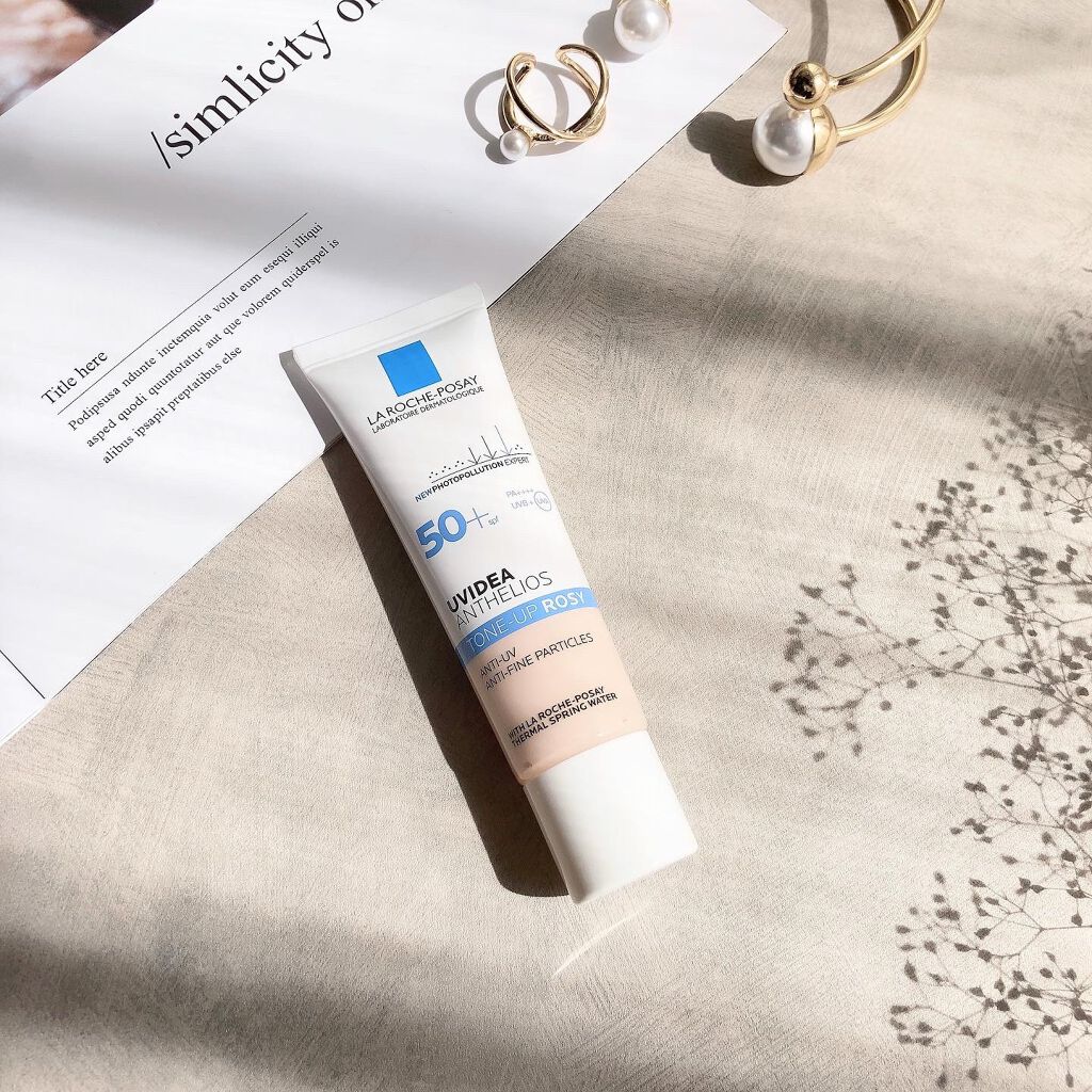 UVイデア XL プロテクショントーンアップ ローズ/ラ ロッシュ ポゼ/日焼け止めクリームを使ったクチコミ（1枚目）