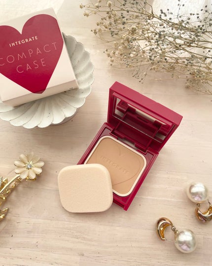 プロフィニッシュファンデーション/インテグレート/パウダーファンデーションを使ったクチコミ(1枚目)