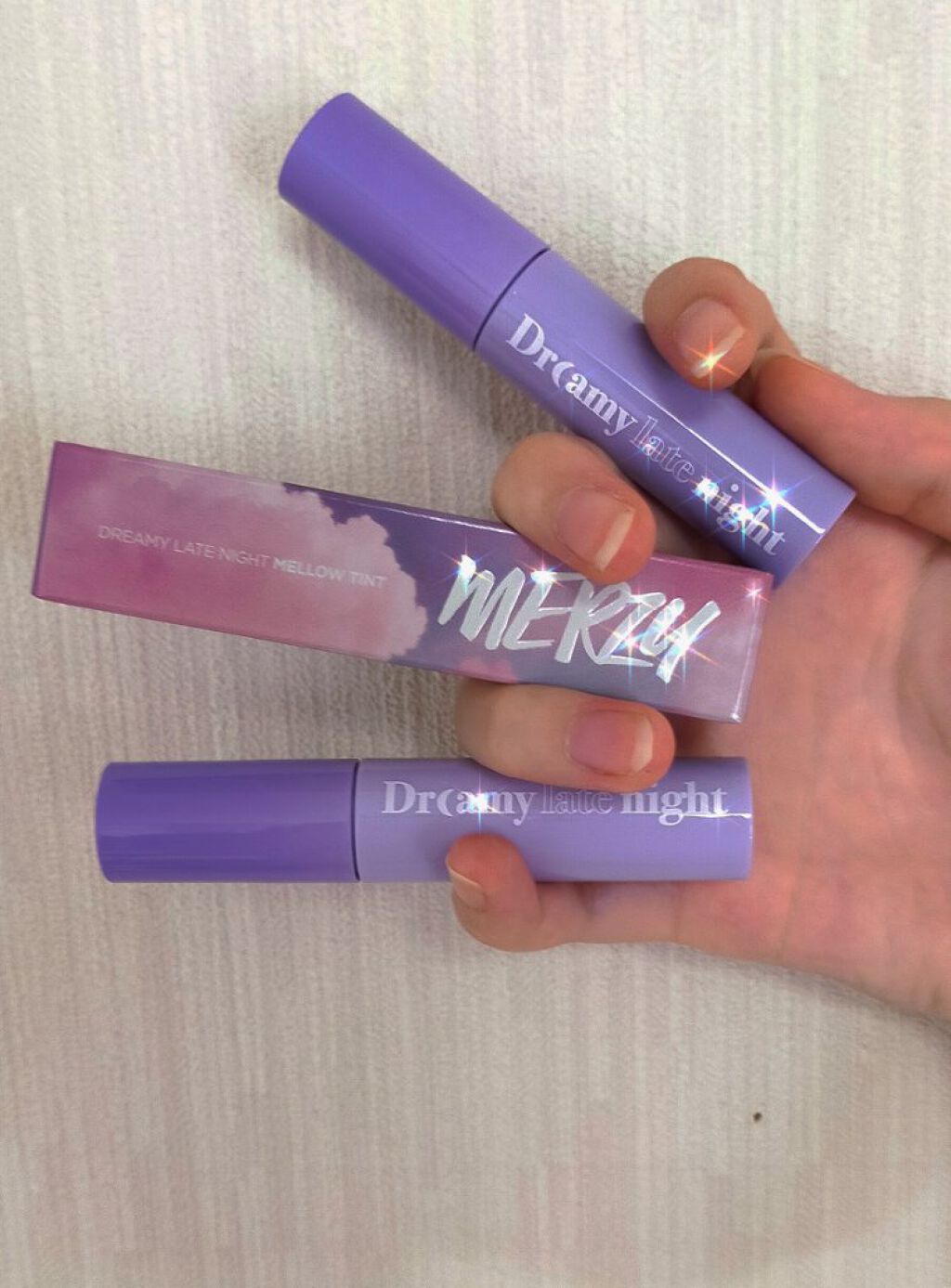 ドリーミーレイトナイト メロウティント/MERZY/リップティントを使ったクチコミ（1枚目）