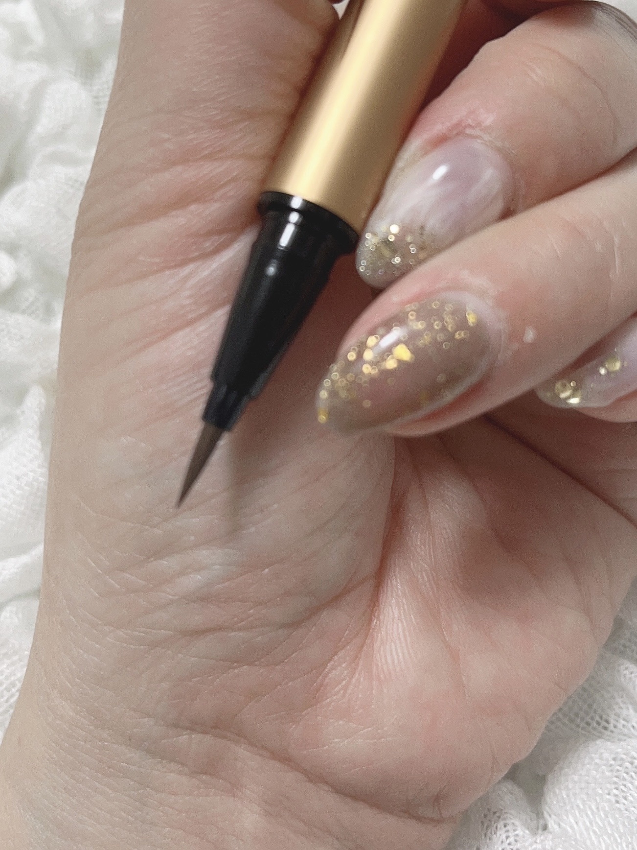 スキルレスライナー/LUMIURGLAS/リキッドアイライナーを使ったクチコミ（3枚目）