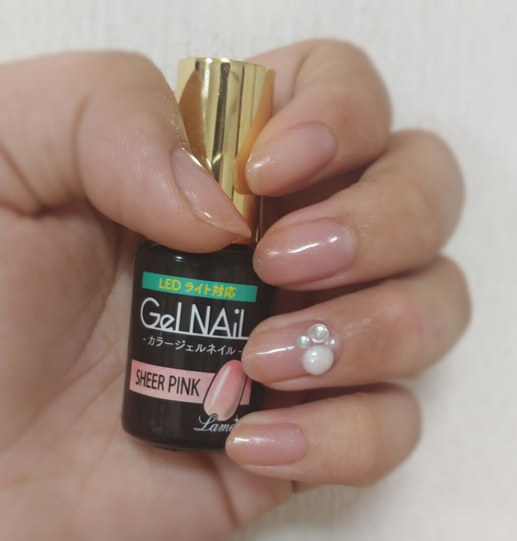 ジェルネイル（ライト対応）/セリア/ジェルネイルを使ったクチコミ（1枚目）