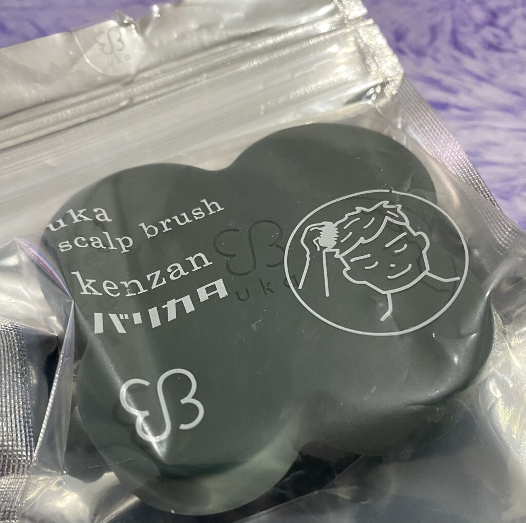 uka scalp brush kenzan/uka/スカルプブラシを使ったクチコミ（2枚目）