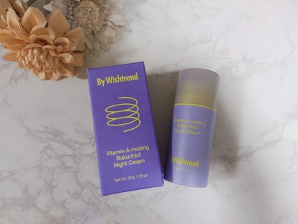 ビタミンA-mazingバクチオールナイトクリーム/By Wishtrend/フェイスクリームを使ったクチコミ(1枚目)