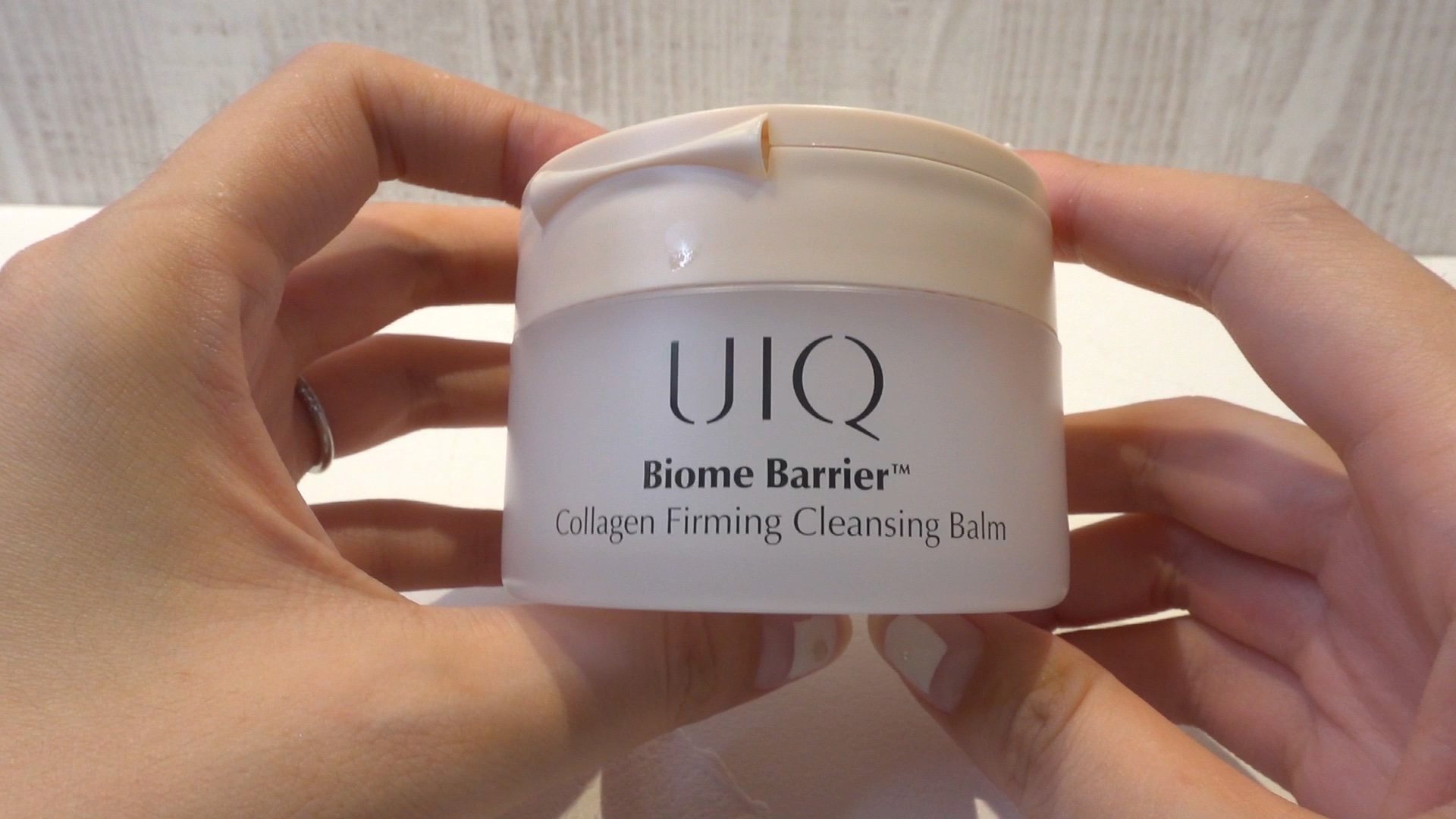 バイオームバリアコラーゲンファーミングクレンジングバーム/UIQ/クレンジングバームを使ったクチコミ（2枚目）