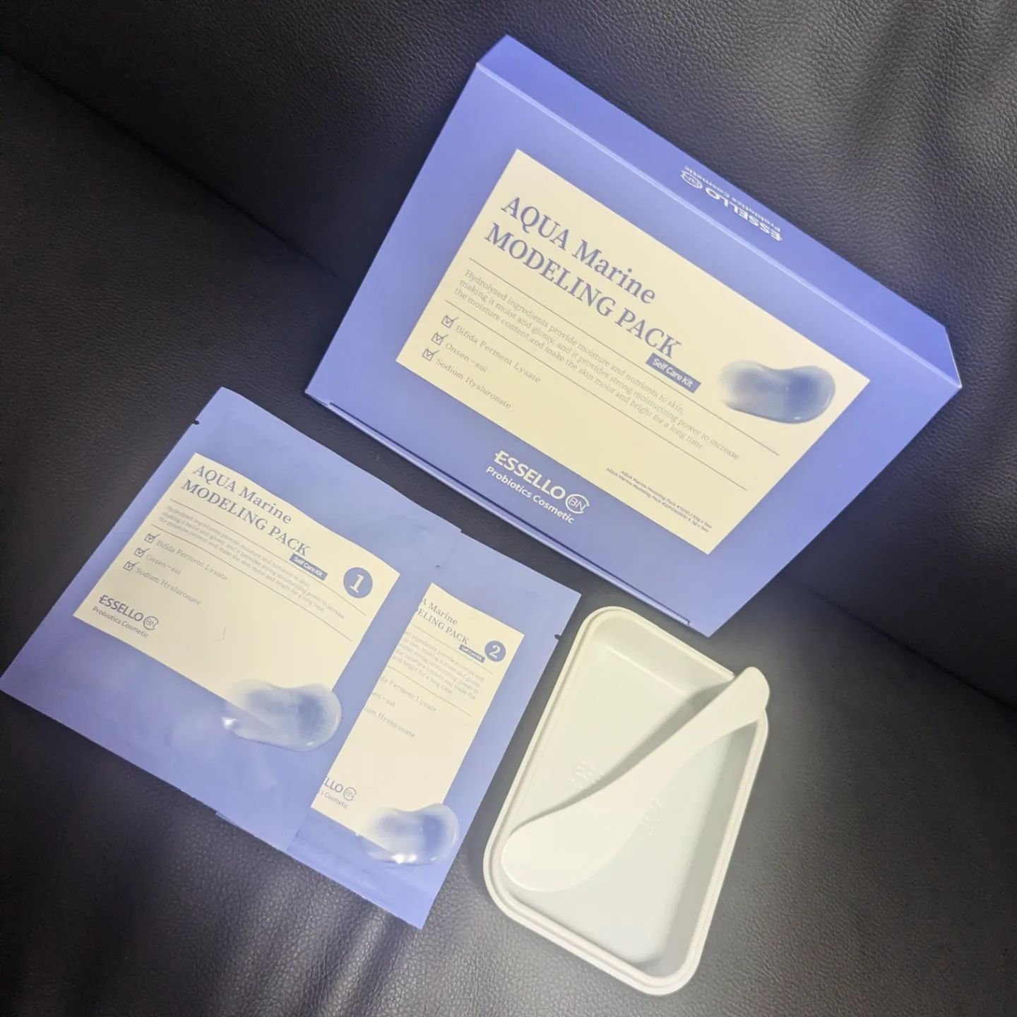 アクアマリンモデリングマスクパック/ESSELLO BNC/その他を使ったクチコミ（2枚目）