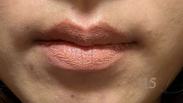 ザ・オンリーワン ラスティングマットカラー リップスティック 115 Silky Nude/DOLCE&GABBANA BEAUTY/口紅を使ったクチコミ（3枚目）