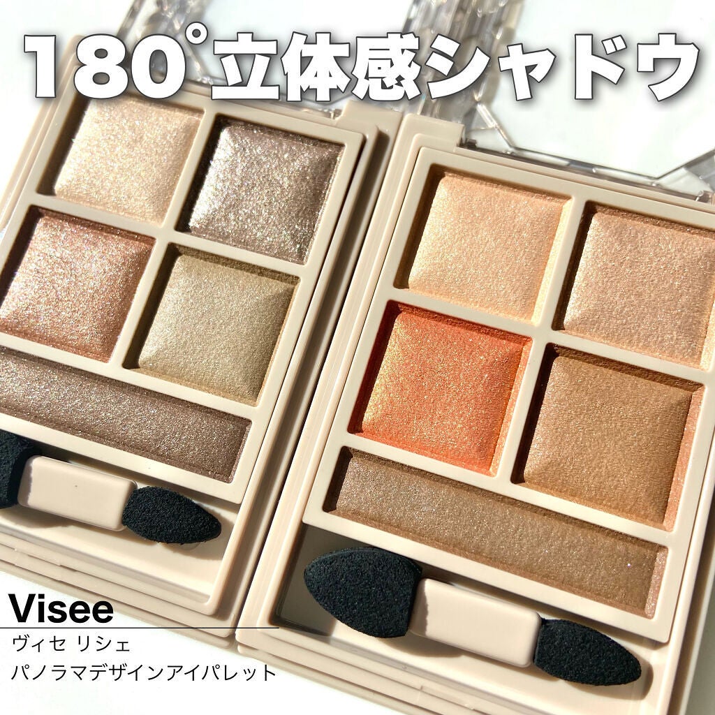 パノラマデザイン アイパレット/Visée/アイシャドウパレットを使ったクチコミ(1枚目)