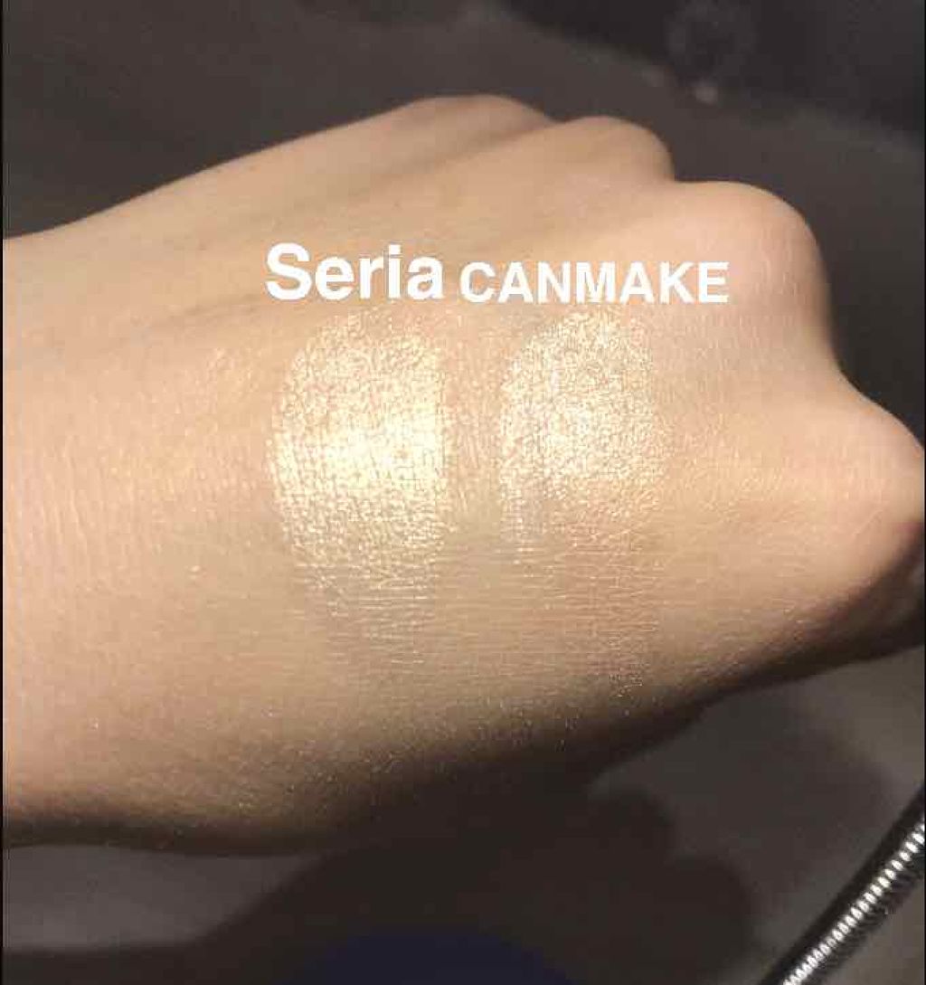 シルキースムースアイクレヨン No.03 シャンデリアベージュ/キャンメイク/リキッドアイシャドウを使ったクチコミ（2枚目）