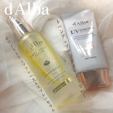 ウォータフルトーンアップサンクリーム/ダルバ/日焼け止めクリームを使ったクチコミ(1枚目)