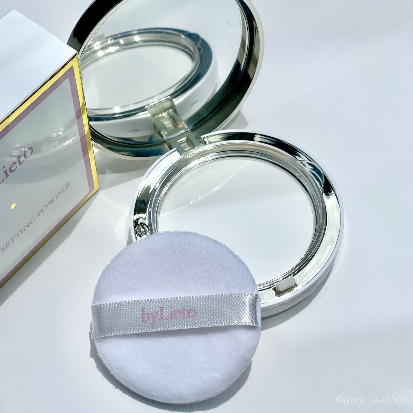 ハイドラセッティングパウダー/byLieto/プレストパウダーを使ったクチコミ(2枚目)