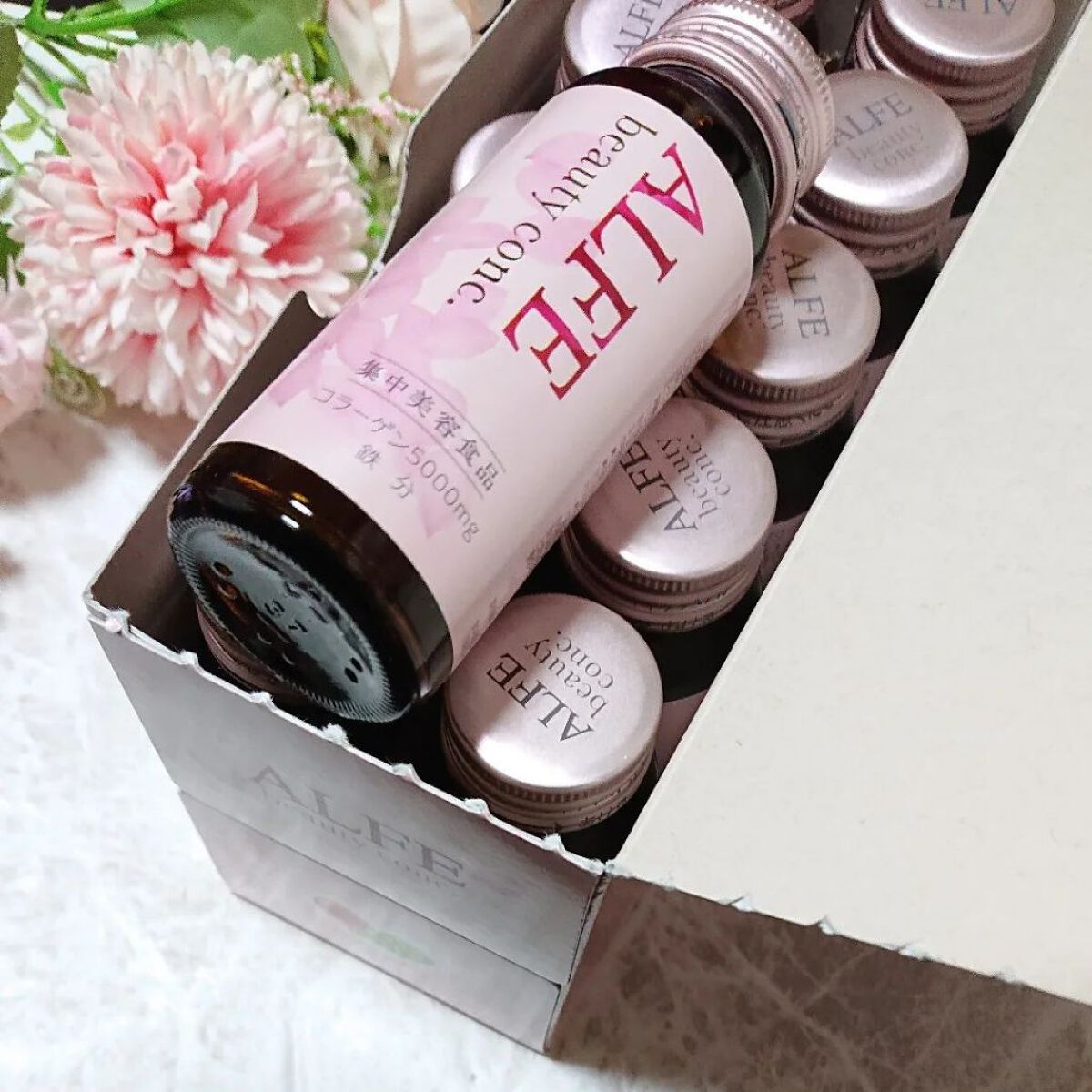 アルフェ ビューティコンク〈ドリンク〉W 50ml×10本/アルフェ/美容ドリンクを使ったクチコミ（3枚目）