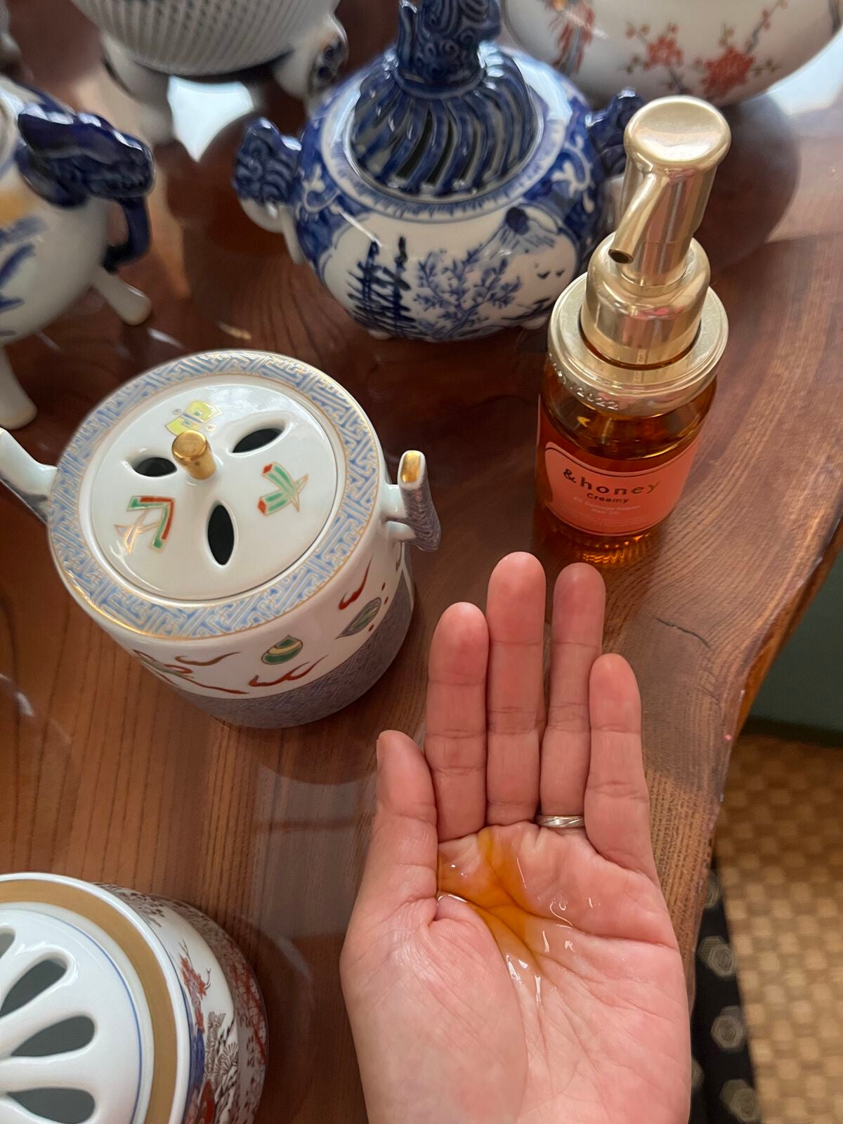 &honey Creamy EXダメージリペアヘアオイル3.0/&honey/ヘアオイルを使ったクチコミ(2枚目)