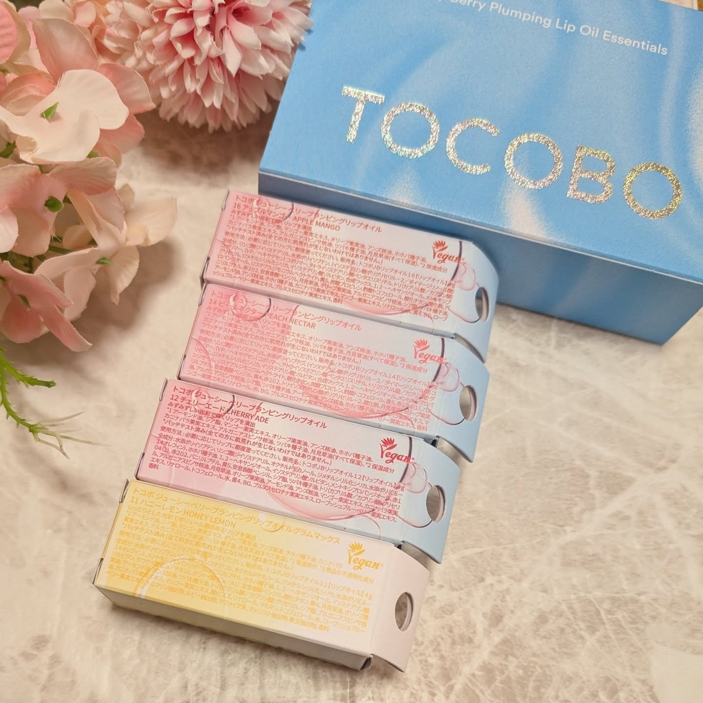 ジューシーベリープランピングリップオイル/TOCOBO/リップグロスを使ったクチコミ(3枚目)