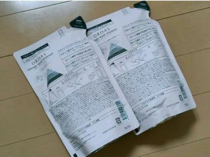 ダメージリペアシャンプー/トリートメント/DROAS/市販シャンプーを使ったクチコミ(2枚目)