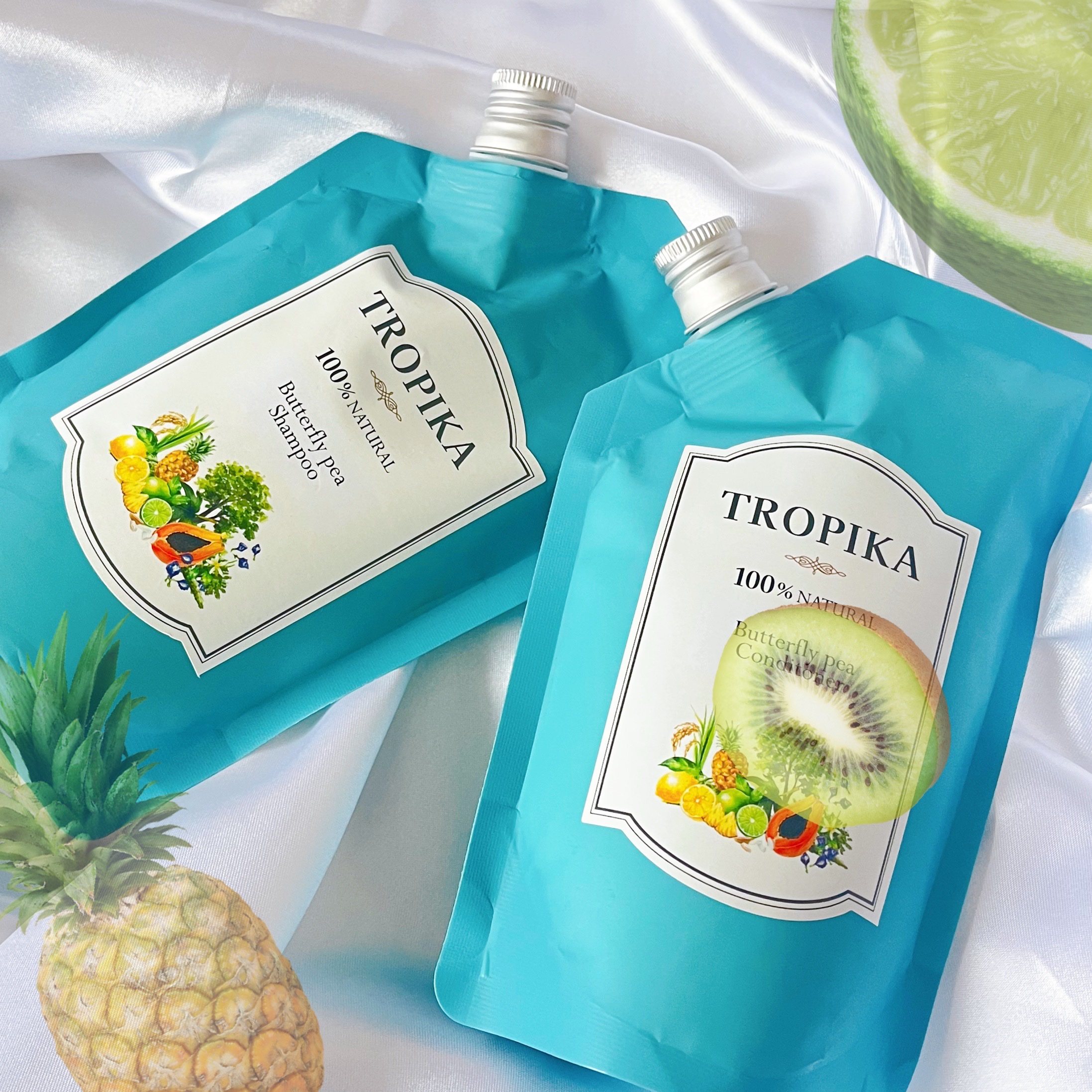 バタフライピーシャンプー/バタフライピーコンディショナー/TROPIKA/市販シャンプーを使ったクチコミ（1枚目）