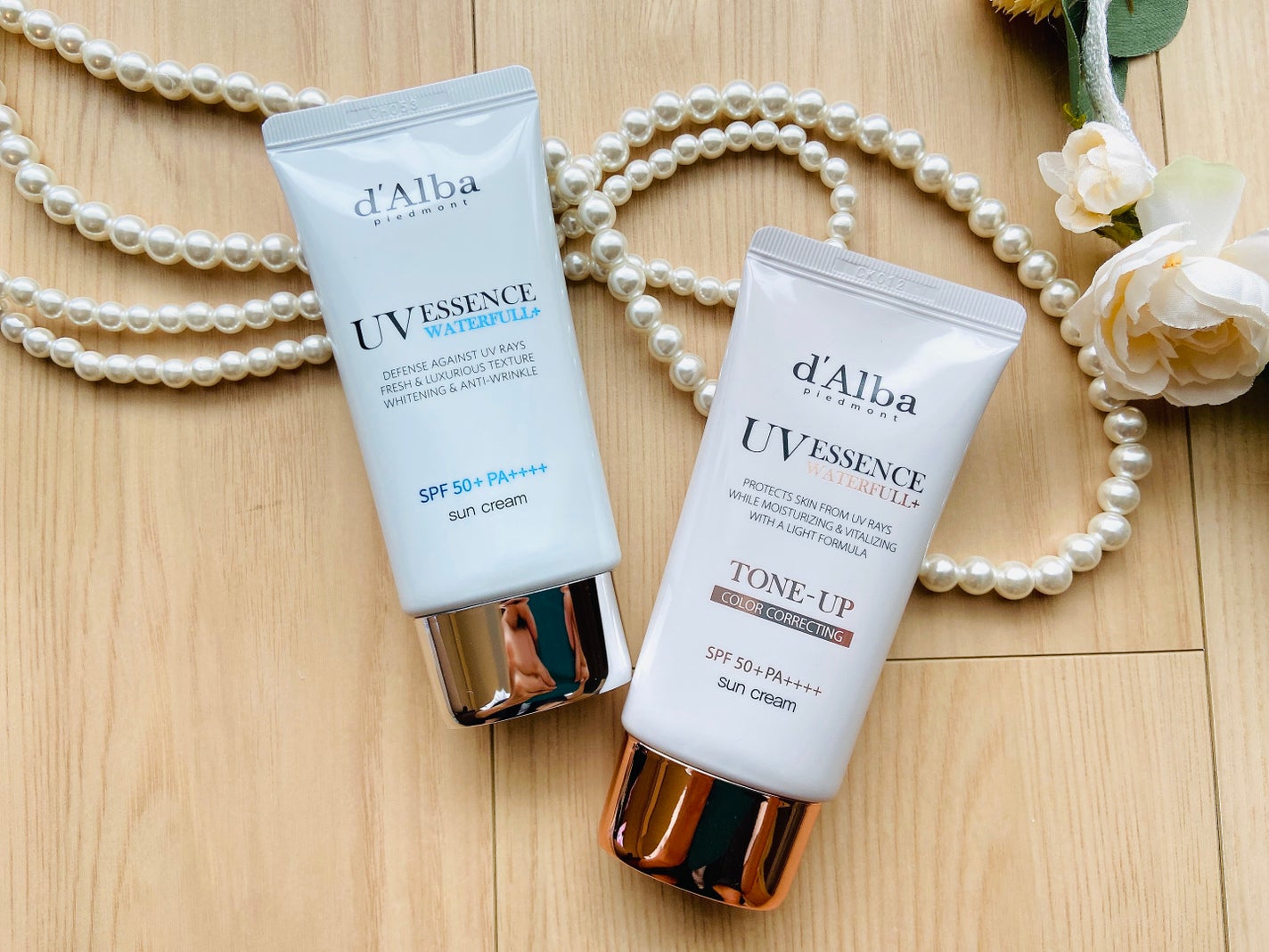 ダルバ ウォータフル エッセンス サンクリーム/ダルバ/日焼け止めクリームを使ったクチコミ(2枚目)