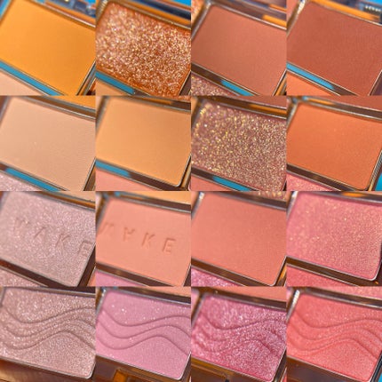 ソフトブラーリングアイパレット/wakemake/アイシャドウパレットを使ったクチコミ(3枚目)