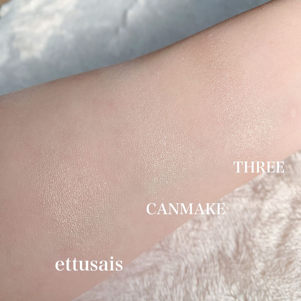 THREE シマリング グロー デュオ/THREE/クリームハイライトを使ったクチコミ（2枚目）