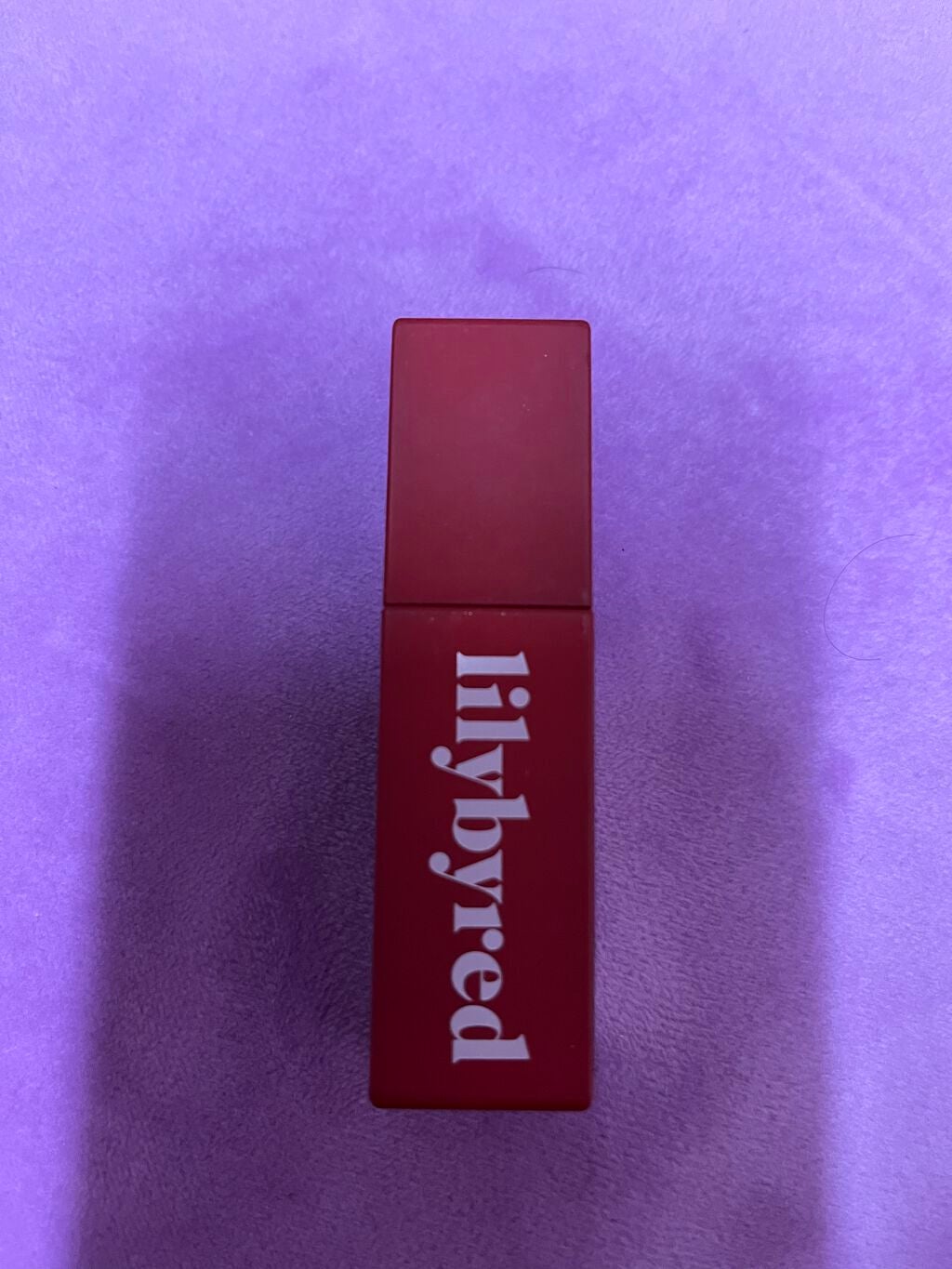 マオ on LIPS 「リリーバイオレットムードライアーベルベットティント06超クール..」(1枚目)