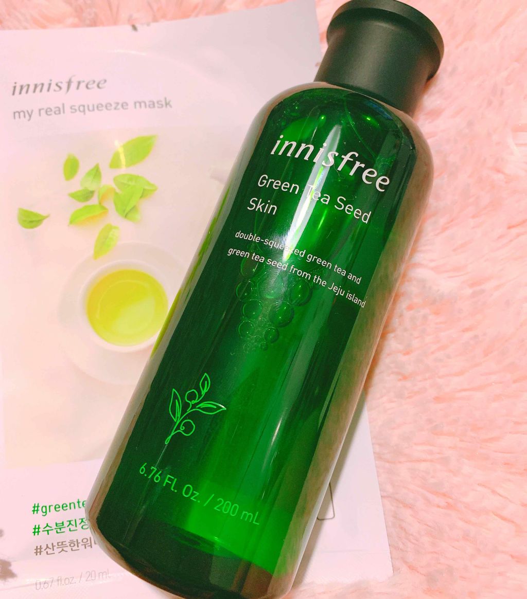 グリーンティーシード スキン/innisfree/化粧水を使ったクチコミ（1枚目）