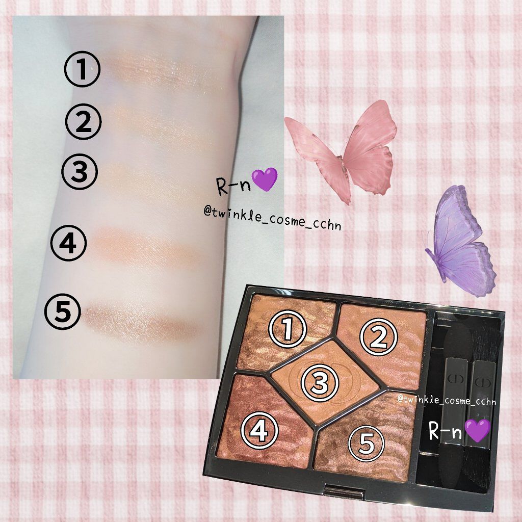 サンク クルール クチュール ＜サマー デューン＞/Dior/アイシャドウパレットを使ったクチコミ（2枚目）