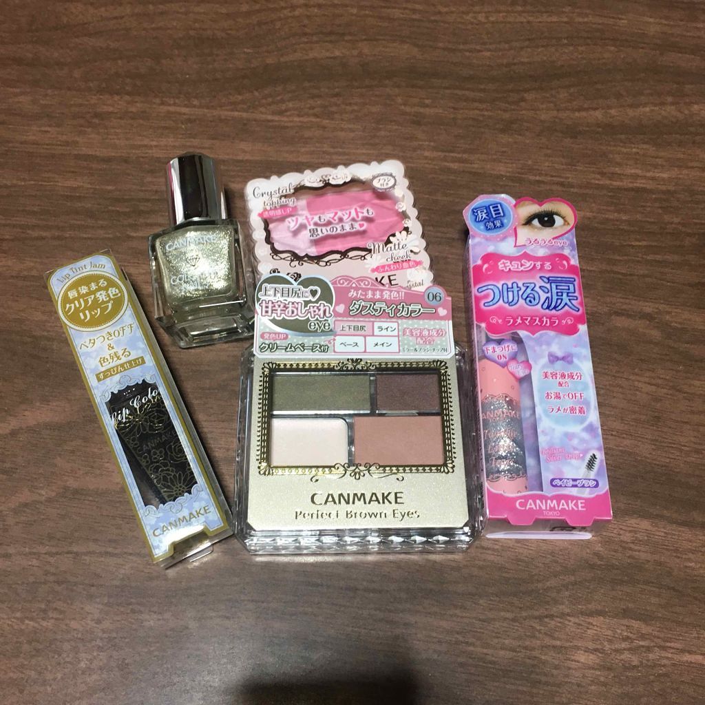 パーフェクトブラウンアイズ/キャンメイク/ジェル・クリームアイシャドウを使ったクチコミ（2枚目）