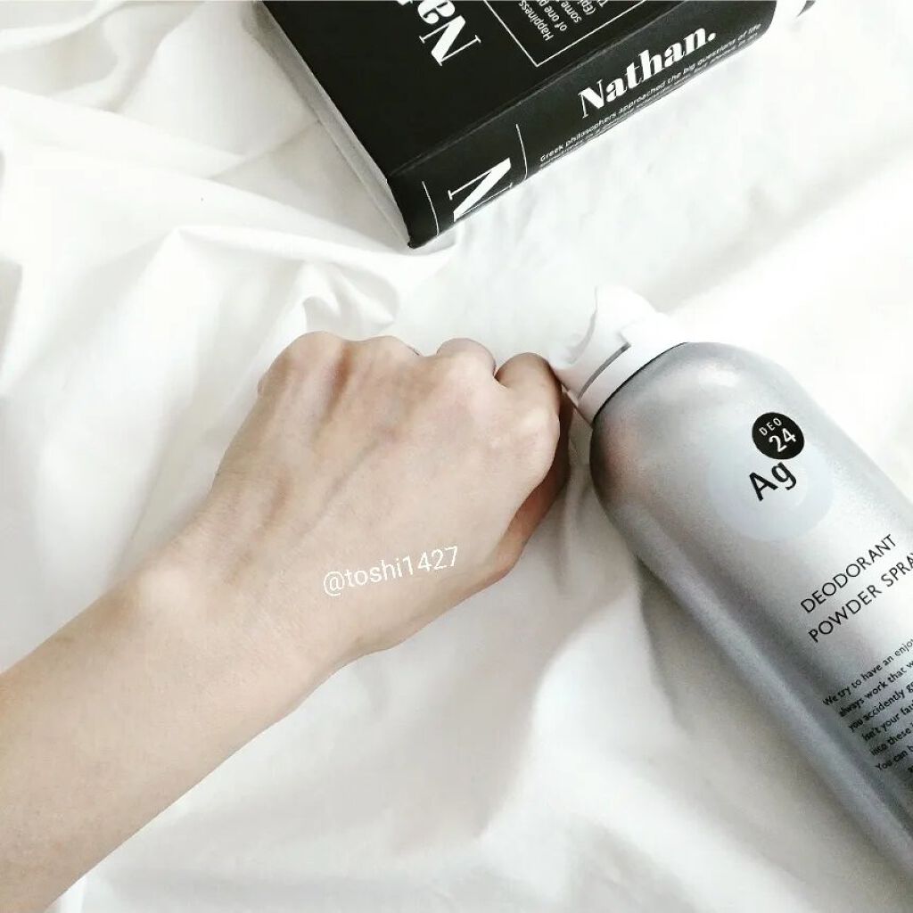 パウダースプレー （無香性） ＸＬ/エージーデオ24/デオドラント・制汗剤を使ったクチコミ（3枚目）