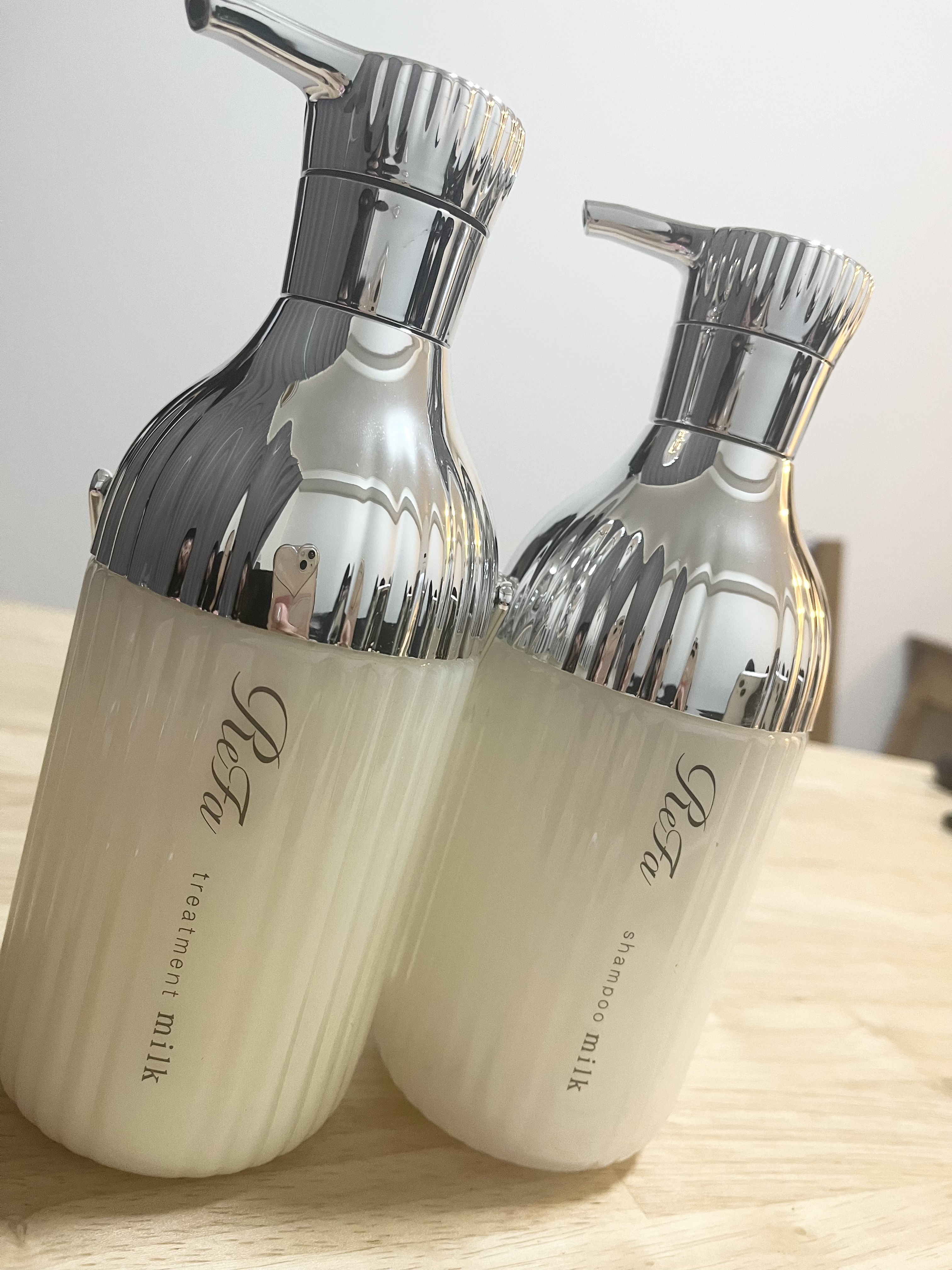 リファミルクプロテインシャンプー/トリートメント/ReFa/シャンプー・コンディショナーを使ったクチコミ（1枚目）