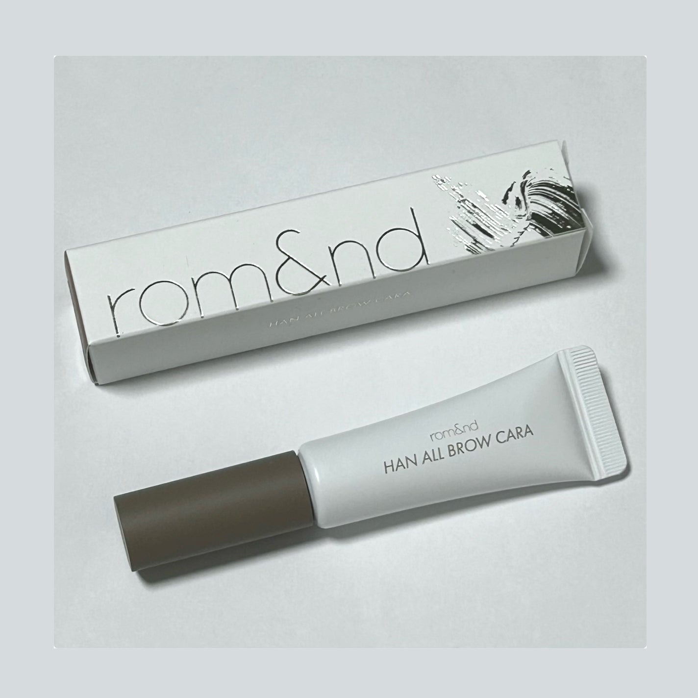 ハンオールブロウカラ/rom&nd/眉マスカラを使ったクチコミ(1枚目)