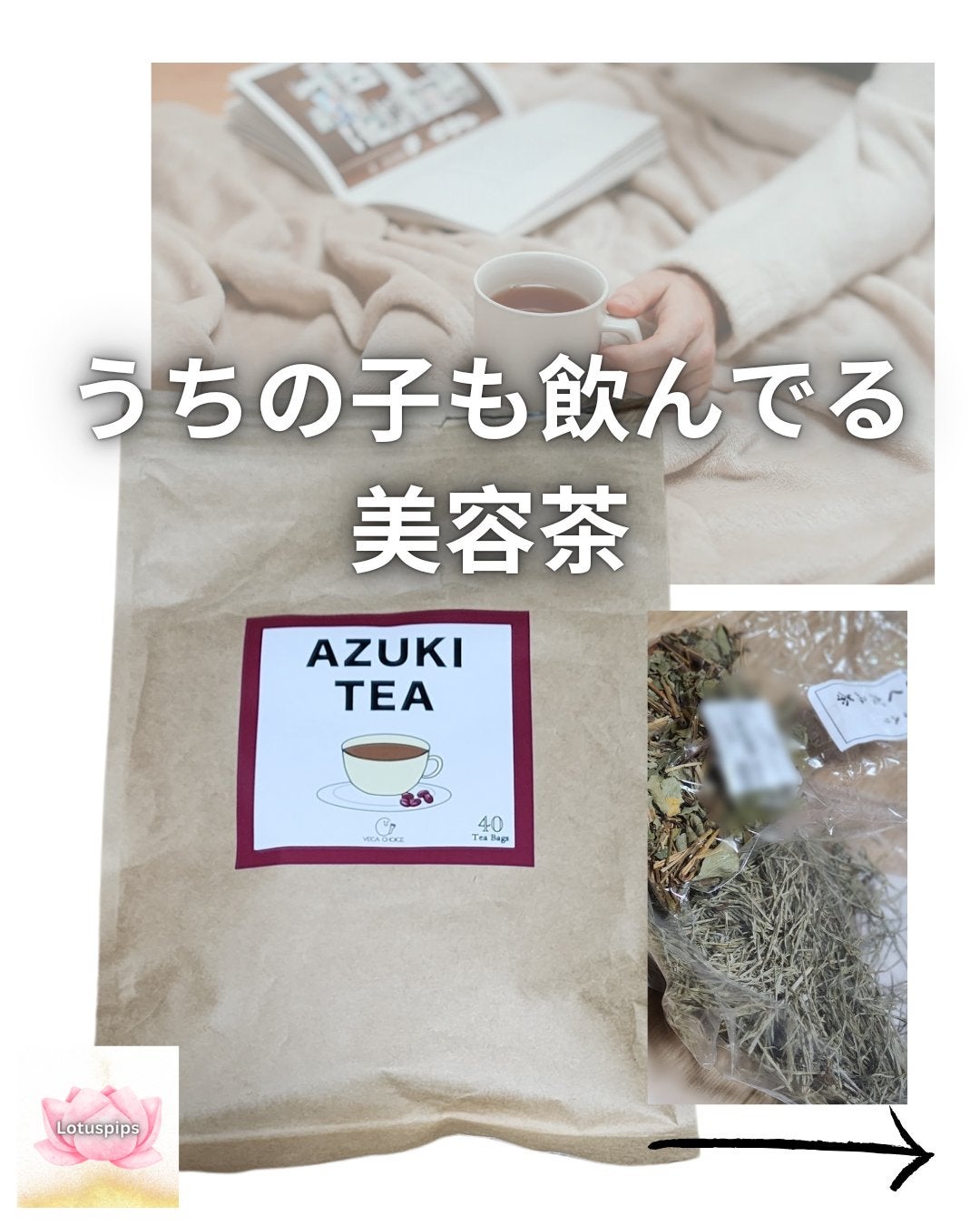 ローちゃん 元•祇園芸妓の24/7コスメ事情 on LIPS 「🪷おおきに、lotuspipsどす~🪷今回は毎日健康習慣で飲ん..」(1枚目)