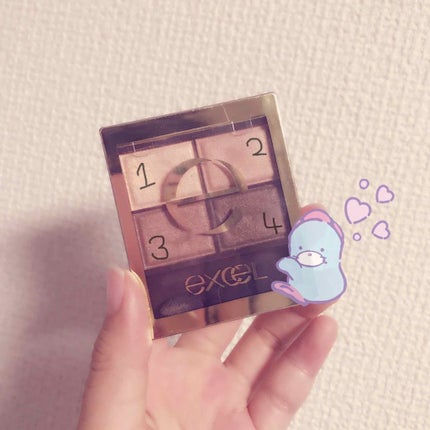 スキニーリッチシャドウ/excel/アイシャドウパレットを使ったクチコミ(1枚目)