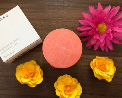 フレッシュ クッションブラッシュ/shu uemura/ジェル・クリームチークを使ったクチコミ(2枚目)