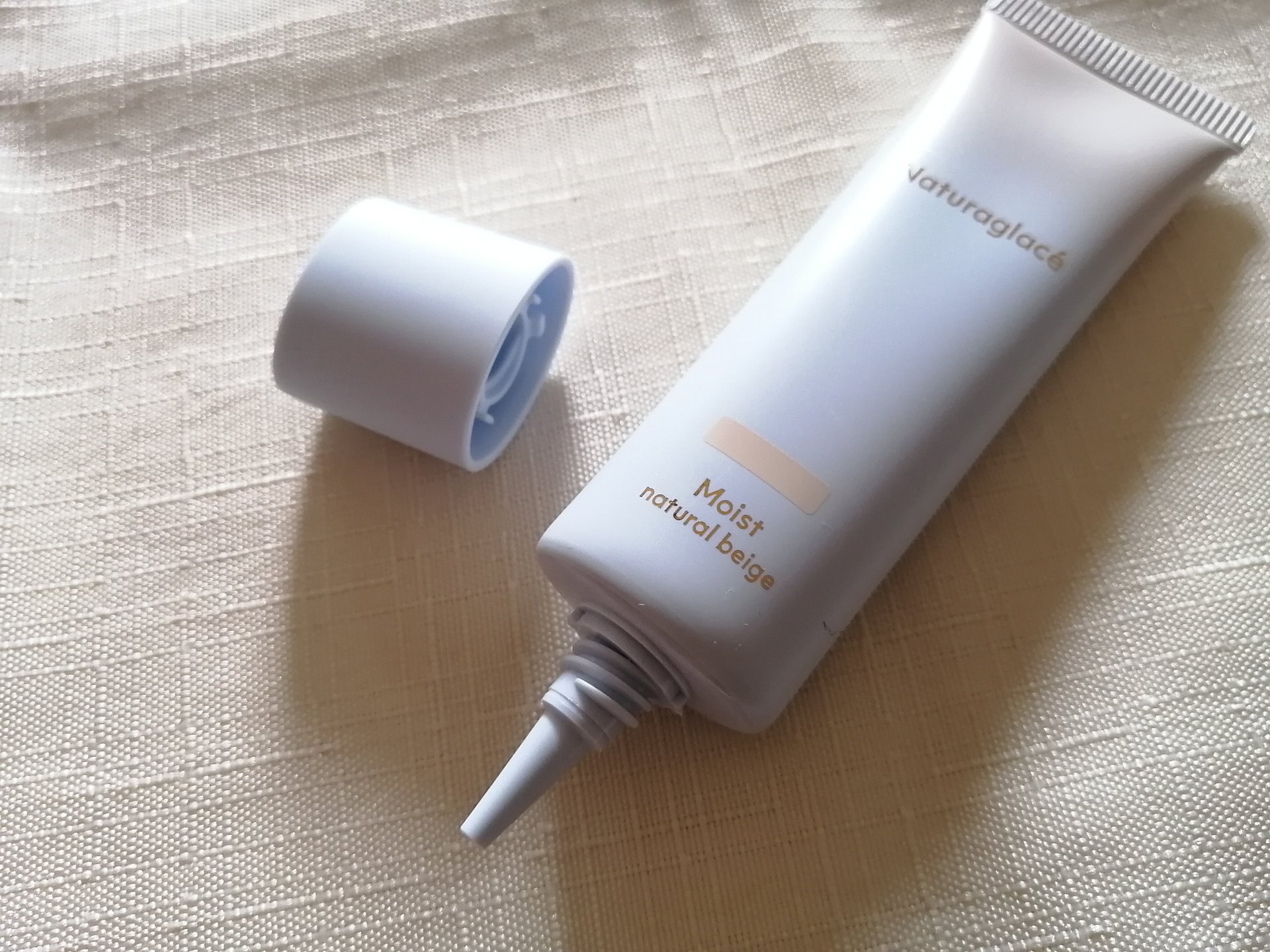 メイクアップ クリーム モイスト/ナチュラグラッセ/化粧下地を使ったクチコミ（2枚目）