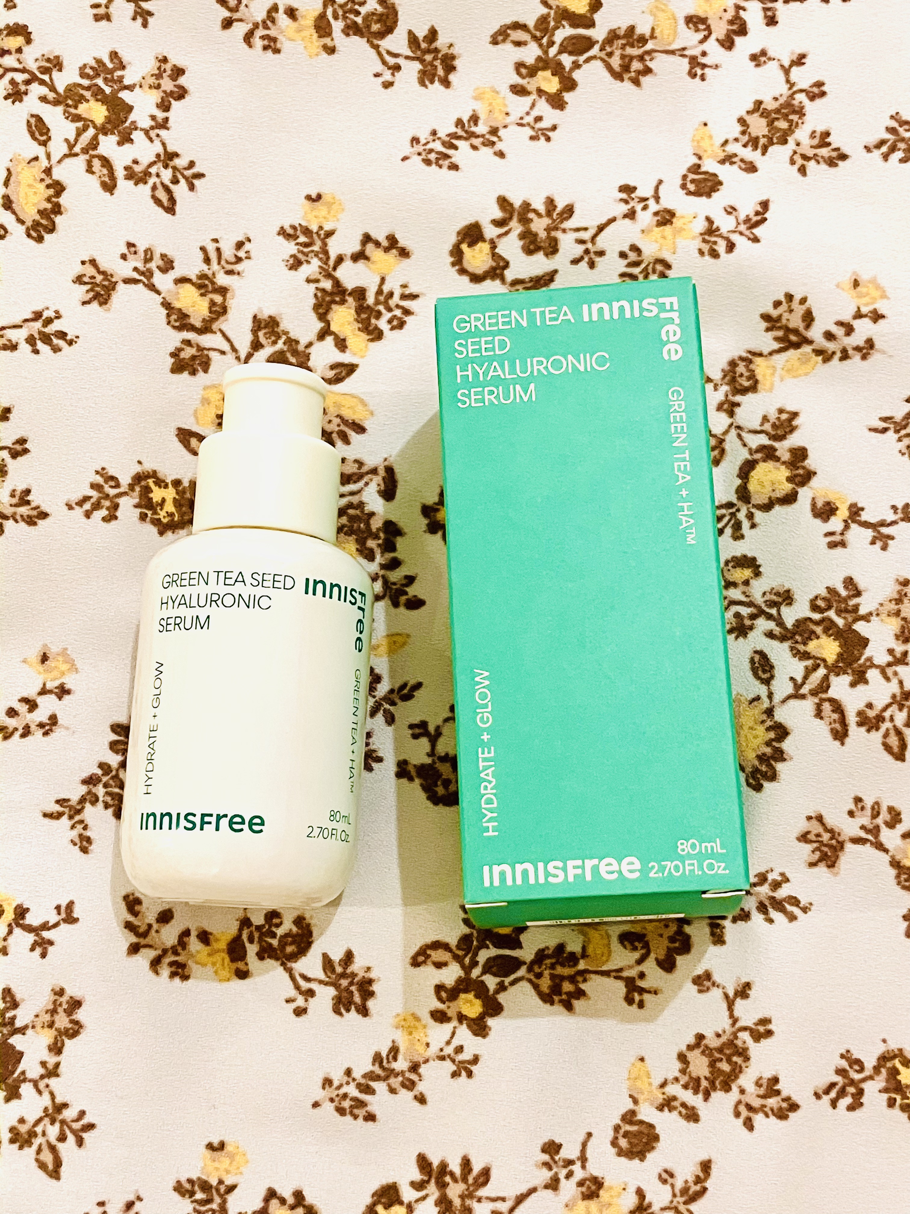 グリーンティーシード ヒアルロン セラム　/innisfree/美容液を使ったクチコミ（1枚目）