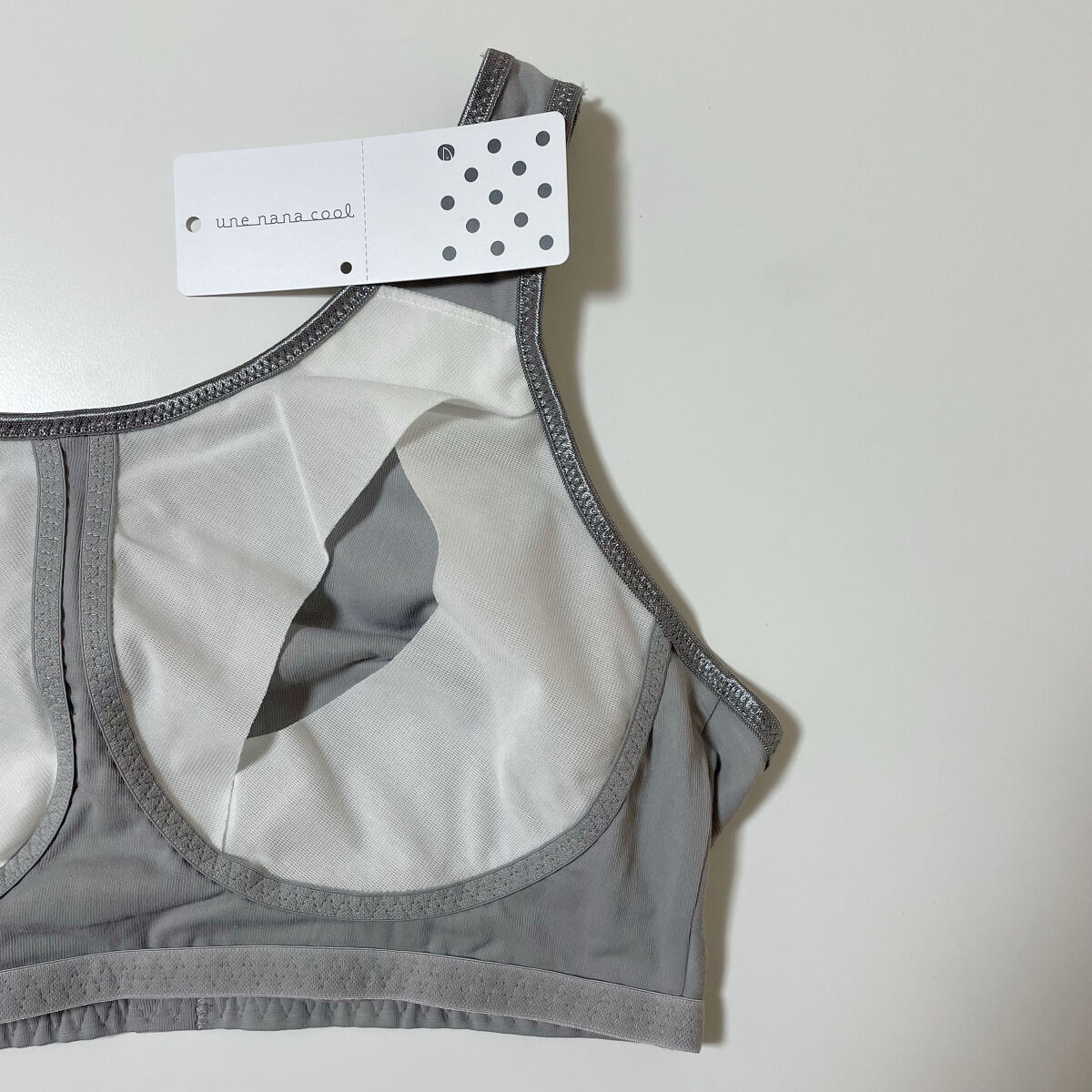 ナイトアップブラ/une nana cool /ナイトブラを使ったクチコミ（3枚目）