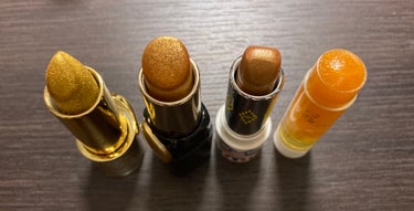 BLITZTRANCE LIPSTICK BLITZ GOLD STARGLAZE/PAT McGRATH LABS/口紅を使ったクチコミ（3枚目）