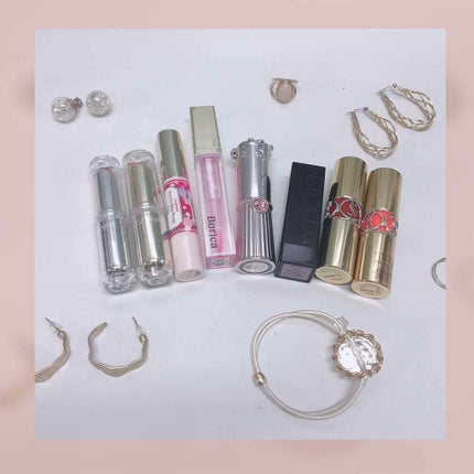 ルージュ ヴォリュプテ シャイン/YVES SAINT LAURENT BEAUTE/口紅を使ったクチコミ(4枚目)