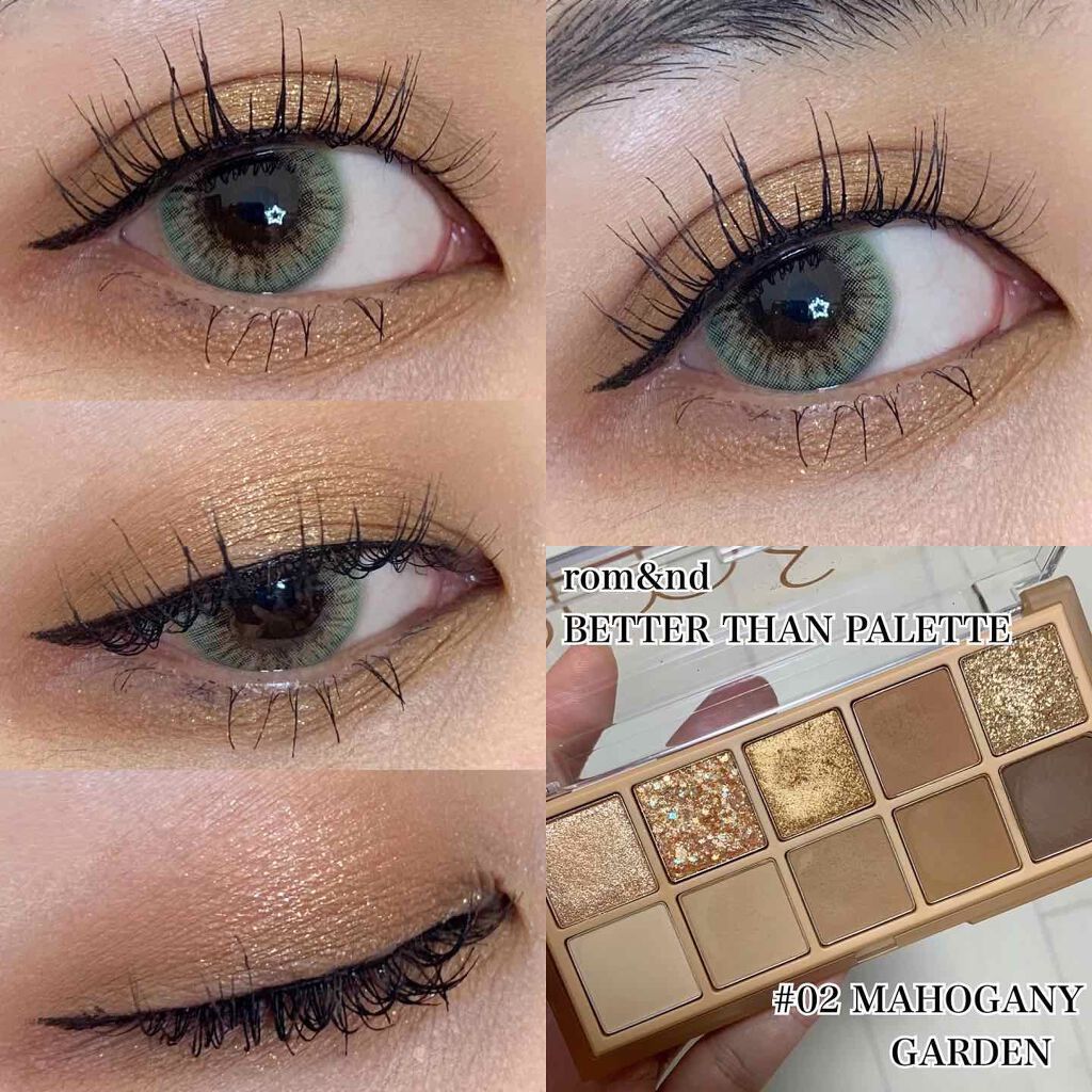 ベターザンパレット/rom&nd/アイシャドウパレットを使ったクチコミ（1枚目）