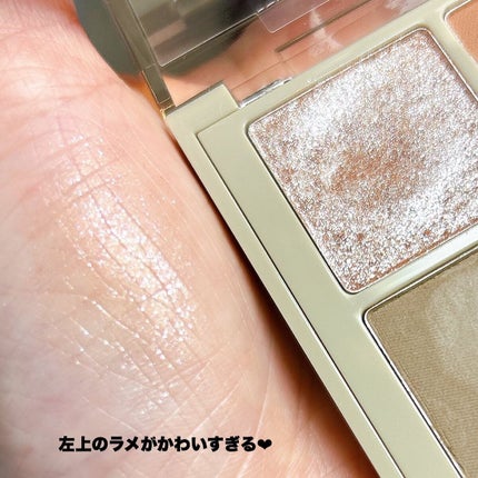 テイスティングライフアイシャドウパレット/INTO U/アイシャドウパレットを使ったクチコミ(4枚目)