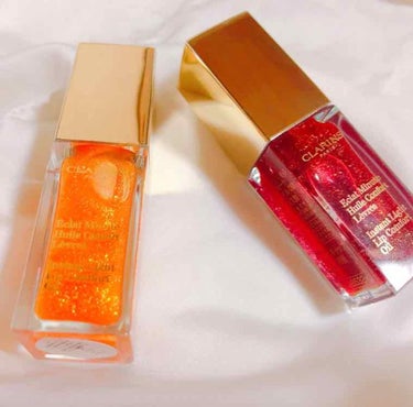 コンフォート リップオイル  07 honey glam/CLARINS/リップグロスを使ったクチコミ（1枚目）