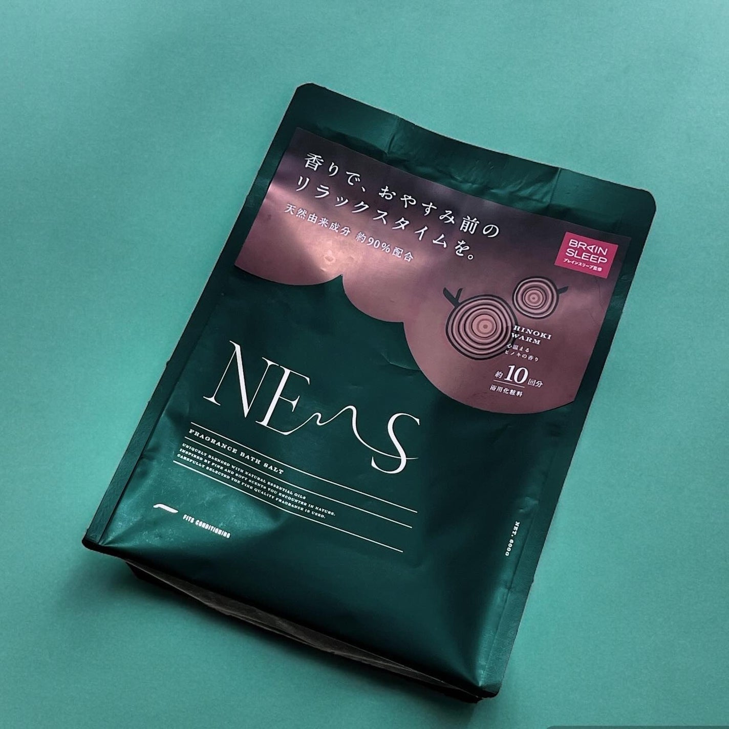 ネムス バスソルト ヒノキウォーム/フィッツコンディショニング/無機塩系入浴剤を使ったクチコミ(3枚目)