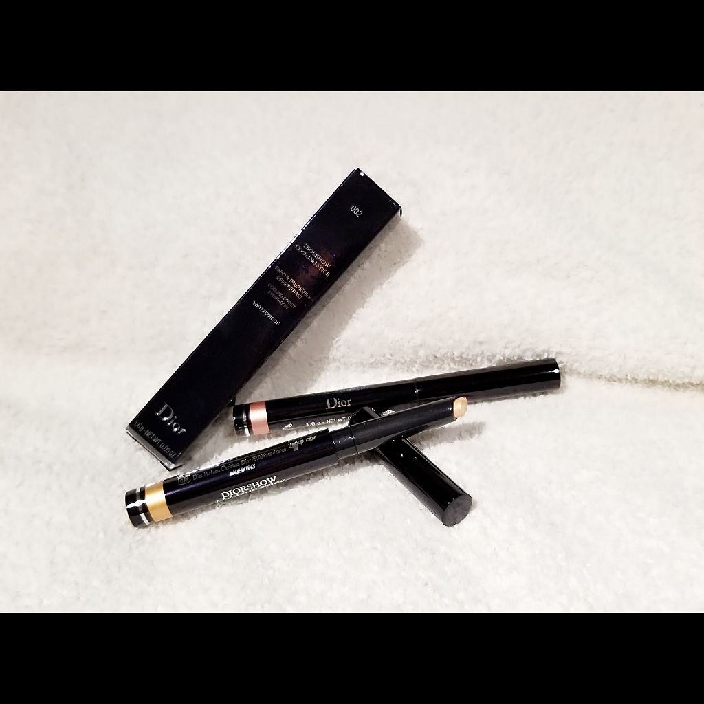 ディオールショウ クーリング スティック/Dior/スティックアイシャドウを使ったクチコミ（1枚目）