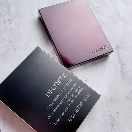 トーンパーフェクティング パレット/DECORTÉ/パレットコンシーラーを使ったクチコミ(2枚目)