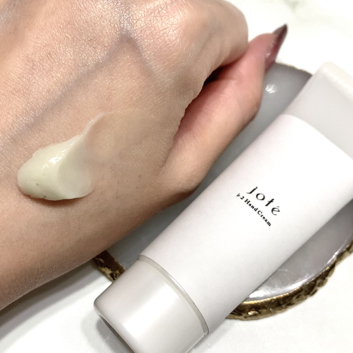 jote ♭2（フラット２）Hand Cream 《金木犀の香り》/jote/ハンドクリームを使ったクチコミ（2枚目）