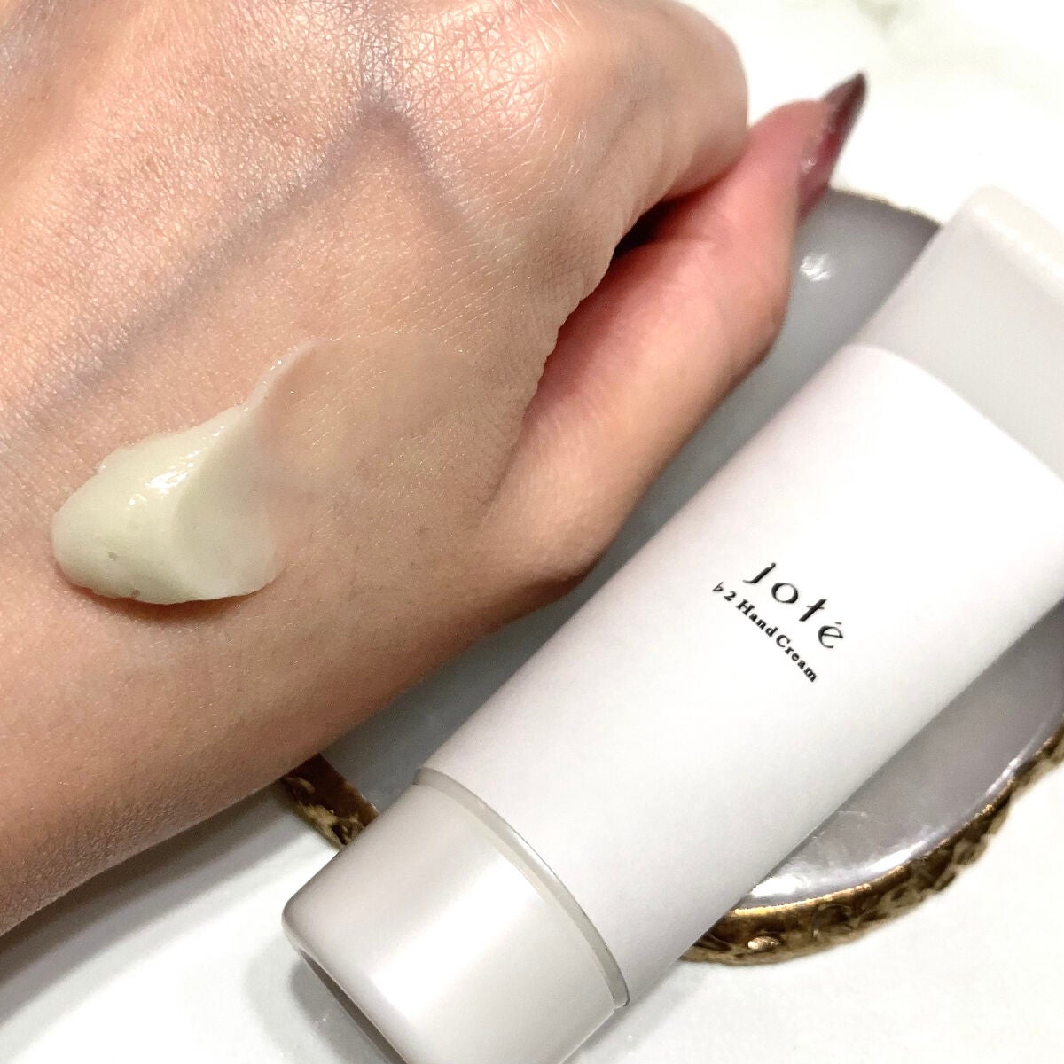 jote ♭2(フラット2)Hand Cream 《金木犀の香り》/jote/ハンドクリームを使ったクチコミ(2枚目)