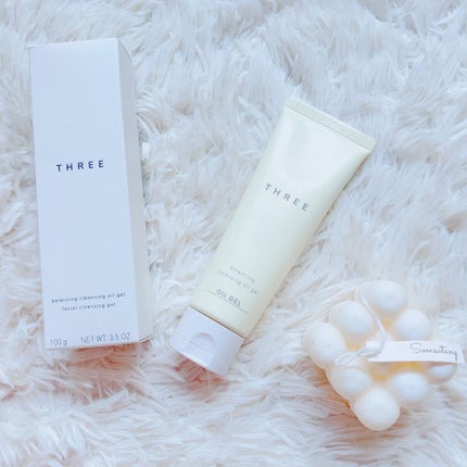 THREE バランシング クレンジング オイルジェル/THREE/クレンジングジェルを使ったクチコミ(3枚目)